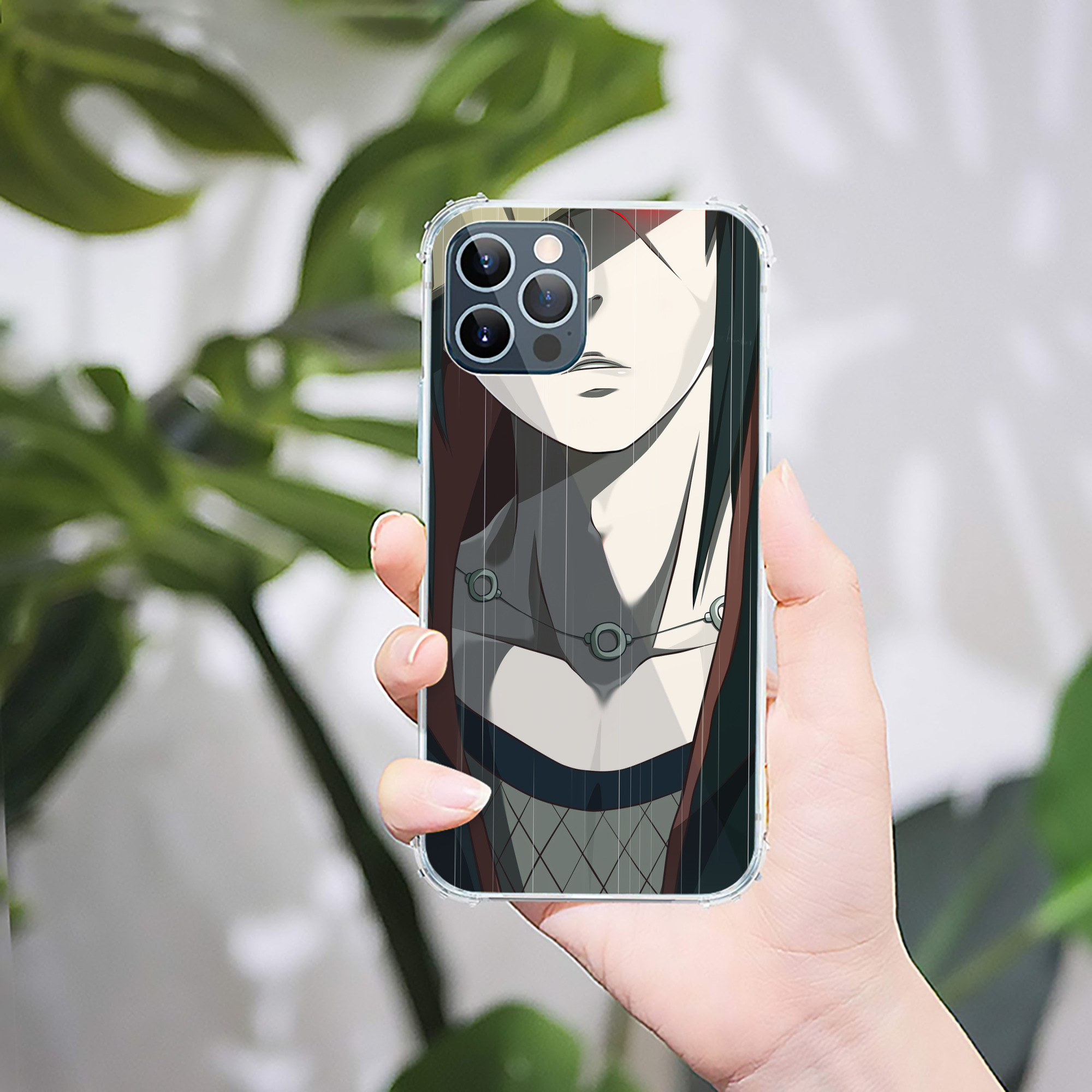 （画像用） NARUTO -ナルト- NARUTO -ナルト- 疾風伝 【iPhone 12シリーズ対応】透明スマホケース（クリアソフトケース）